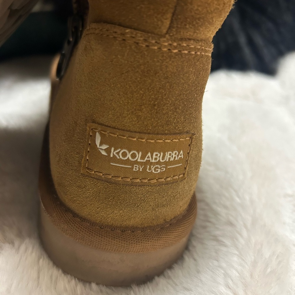 Koolaburra by UGG Tan Suede Boots - Picture 2 of 7